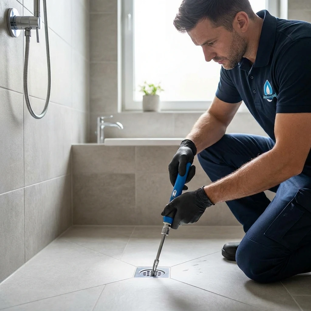D&eacute;bouchage Douche &middot; image &agrave; la une