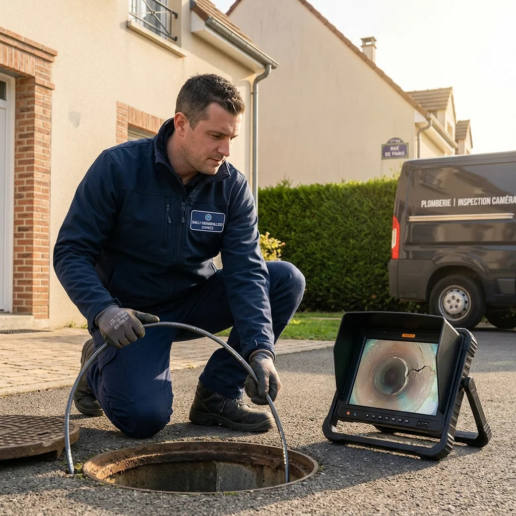 Inspection Cam&eacute;ra canalisation &middot; image &agrave; la une