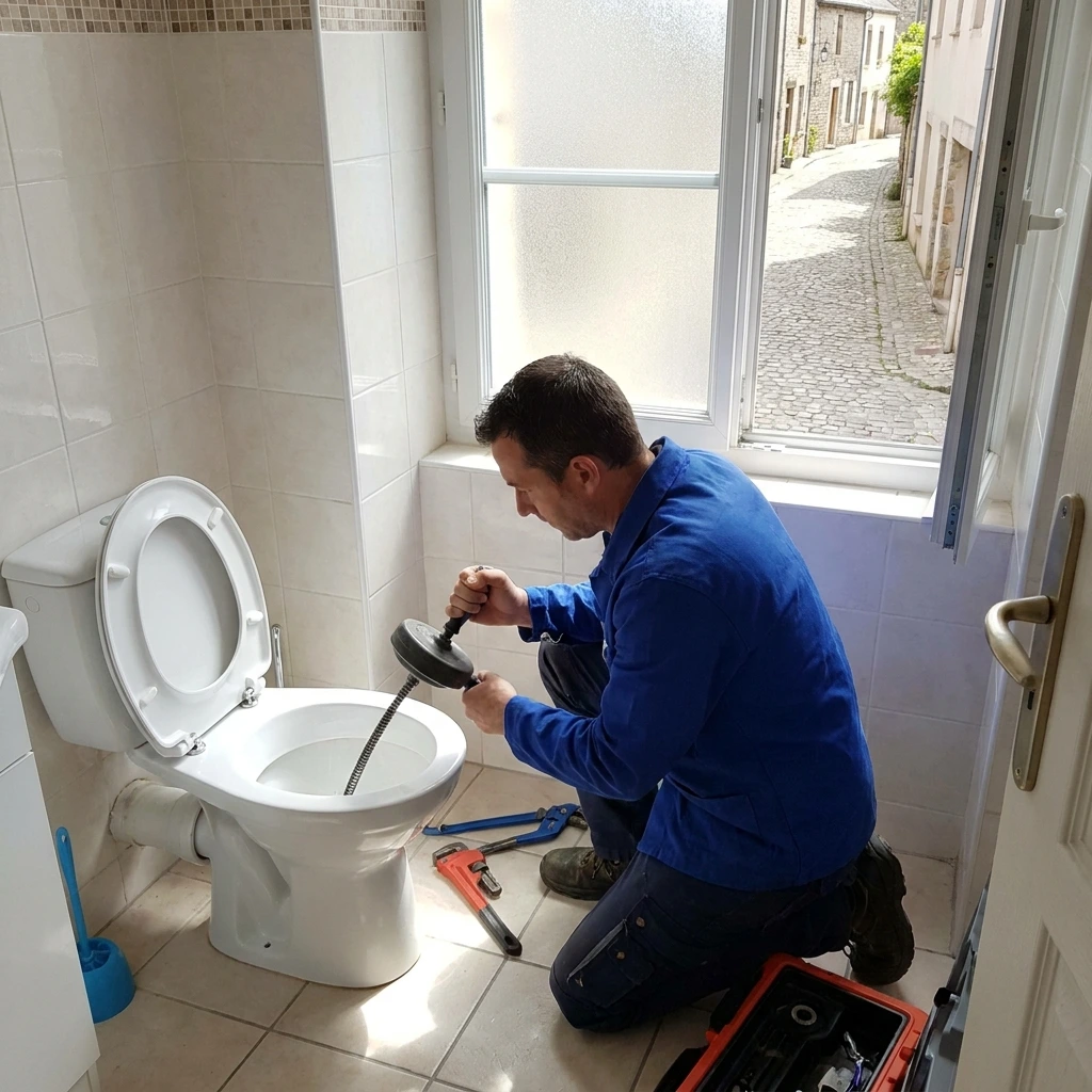 D&eacute;bouchage WC &middot; image &agrave; la une