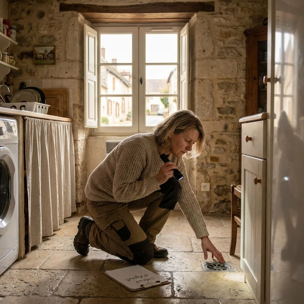 Odeur &Eacute;gout maison &middot; image &agrave; la une