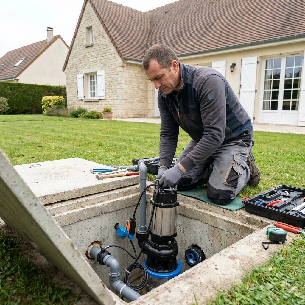 Installation Pompe de Relevage &middot; image &agrave; la une
