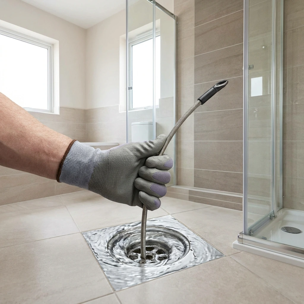 D&eacute;bouchage Douche &middot; image &agrave; la une
