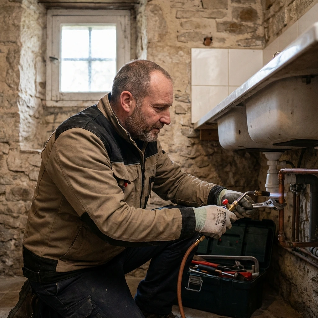 R&eacute;paration de canalisation &middot; image &agrave; la une