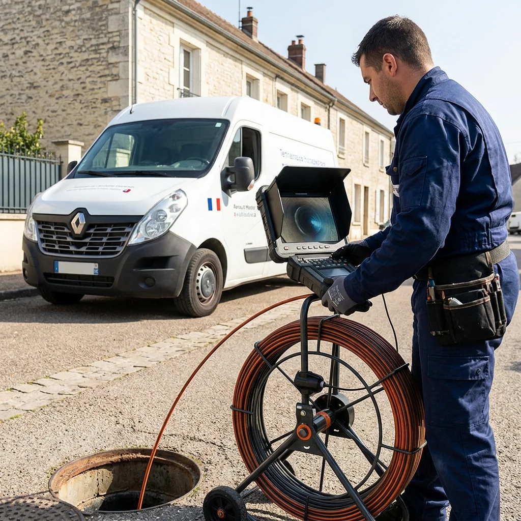 Inspection Cam&eacute;ra canalisation &middot; image &agrave; la une