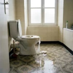 WC Bouch&eacute; qui d&eacute;borde &mdash; WC Bouch&eacute; qui d&eacute;borde &agrave; Thomery (77810) &middot; image &agrave; la une