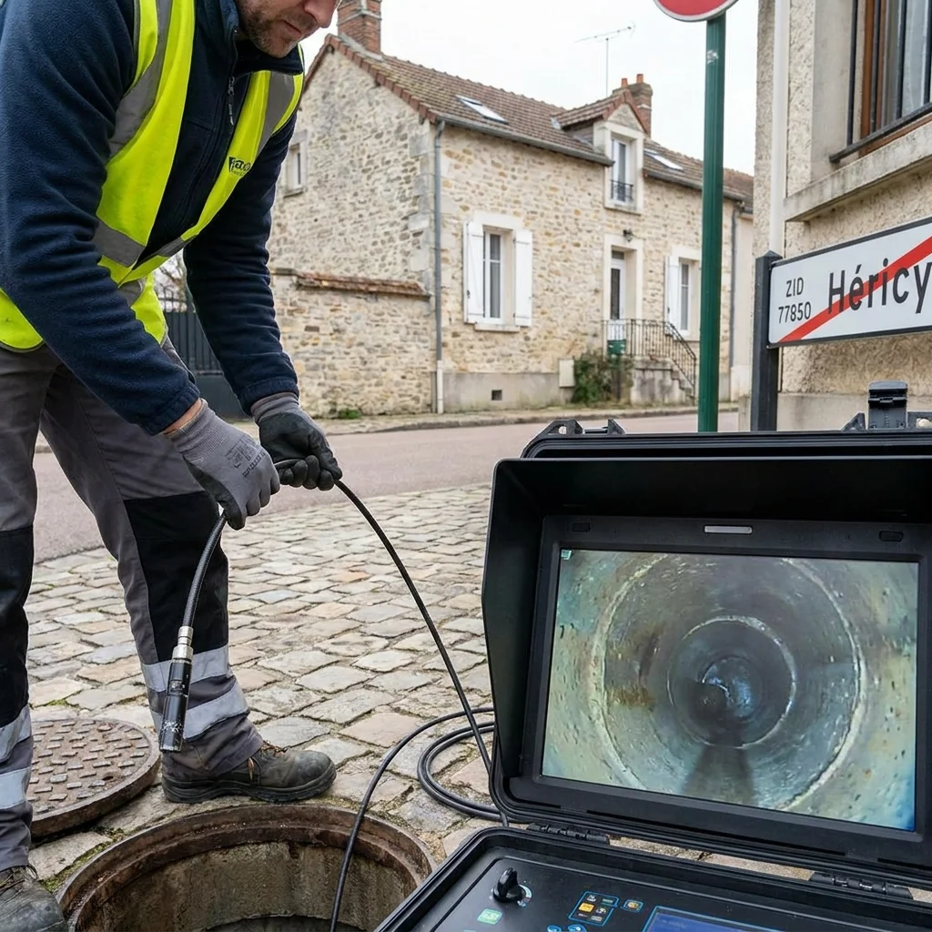 Inspection Cam&eacute;ra canalisation &middot; image &agrave; la une