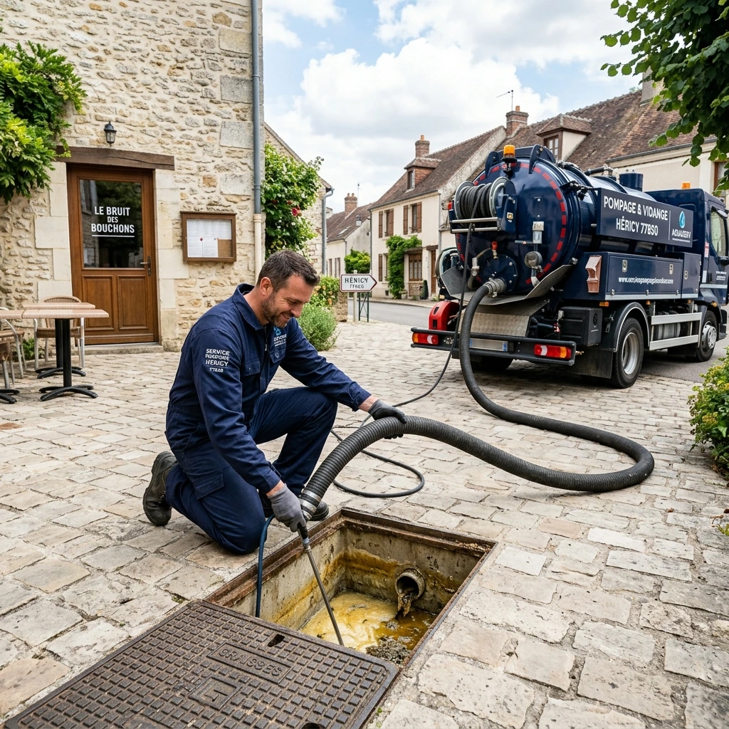 Pompage Bac &agrave; Graisse &middot; image &agrave; la une