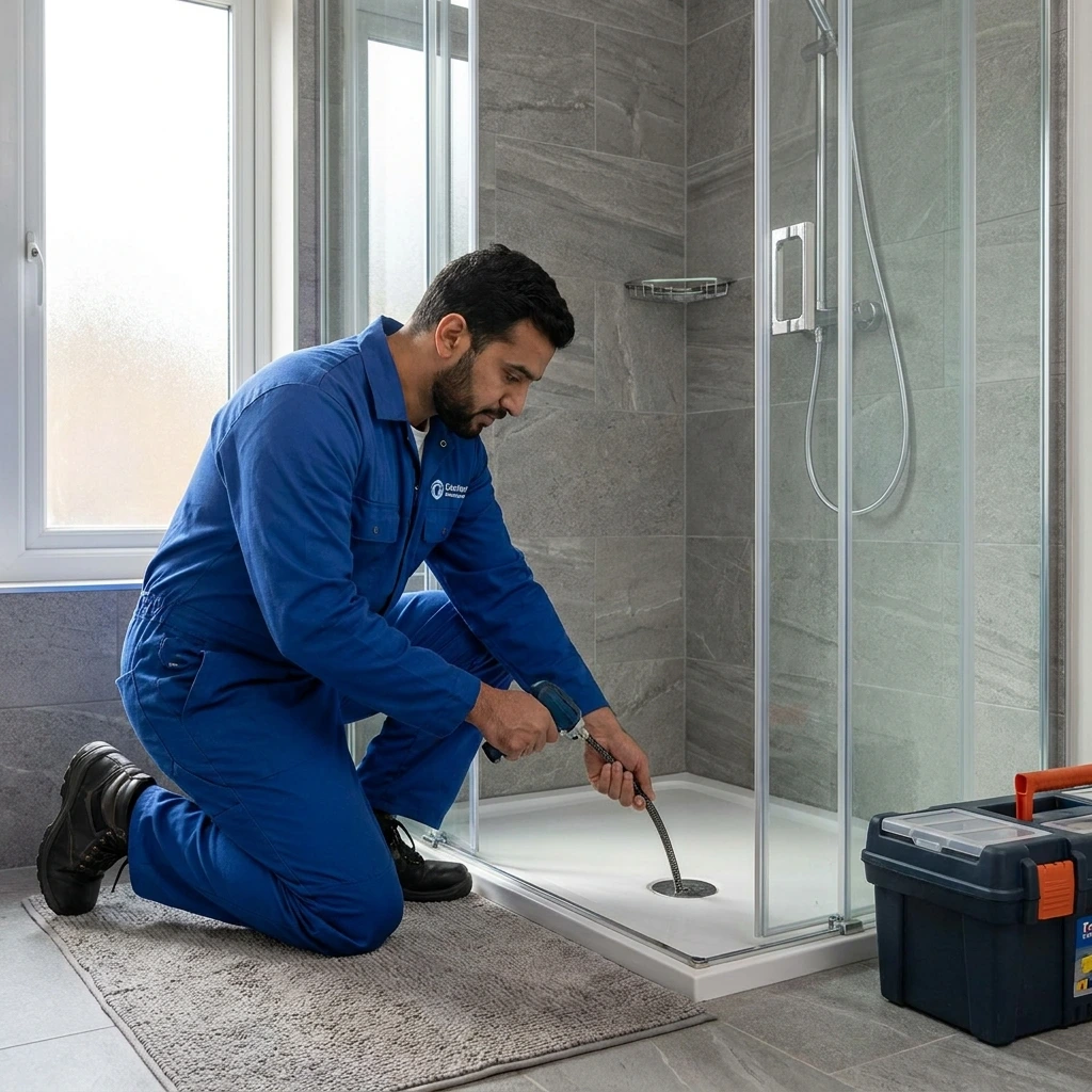 D&eacute;bouchage Douche &middot; image &agrave; la une