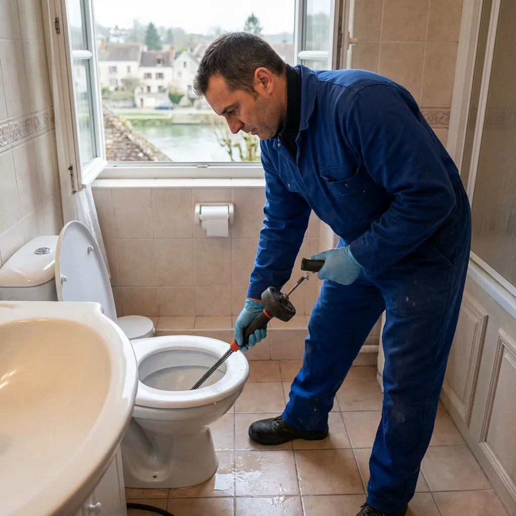 WC Bouch&eacute; qui d&eacute;borde &middot; image &agrave; la une