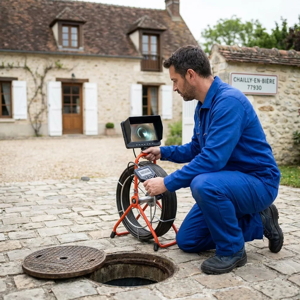 Inspection Cam&eacute;ra canalisation &middot; image &agrave; la une
