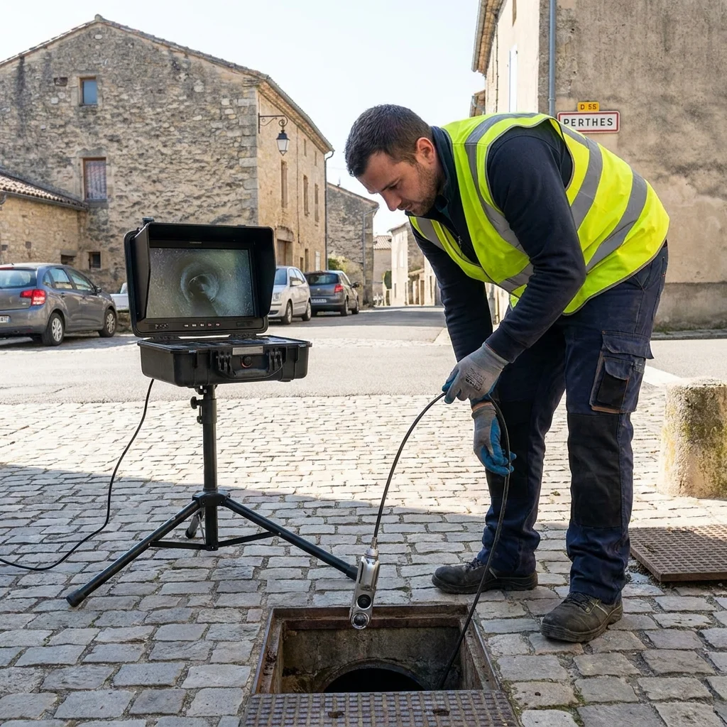 Inspection Cam&eacute;ra canalisation &middot; image &agrave; la une