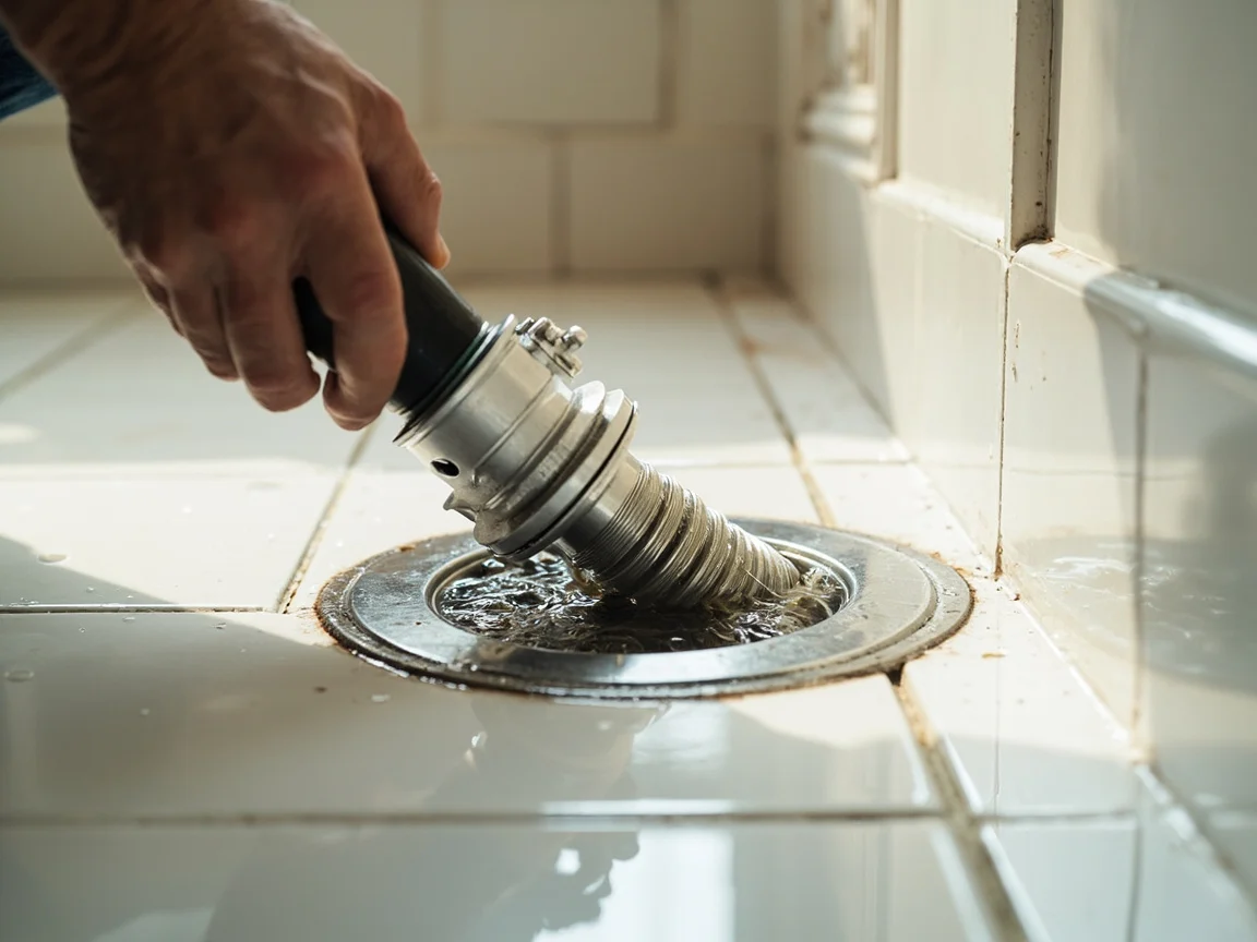 D&eacute;bouchage Douche &middot; image &agrave; la une