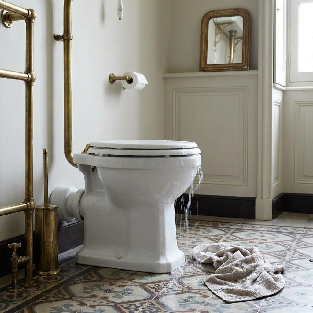 WC Bouch&eacute; qui d&eacute;borde &middot; image &agrave; la une