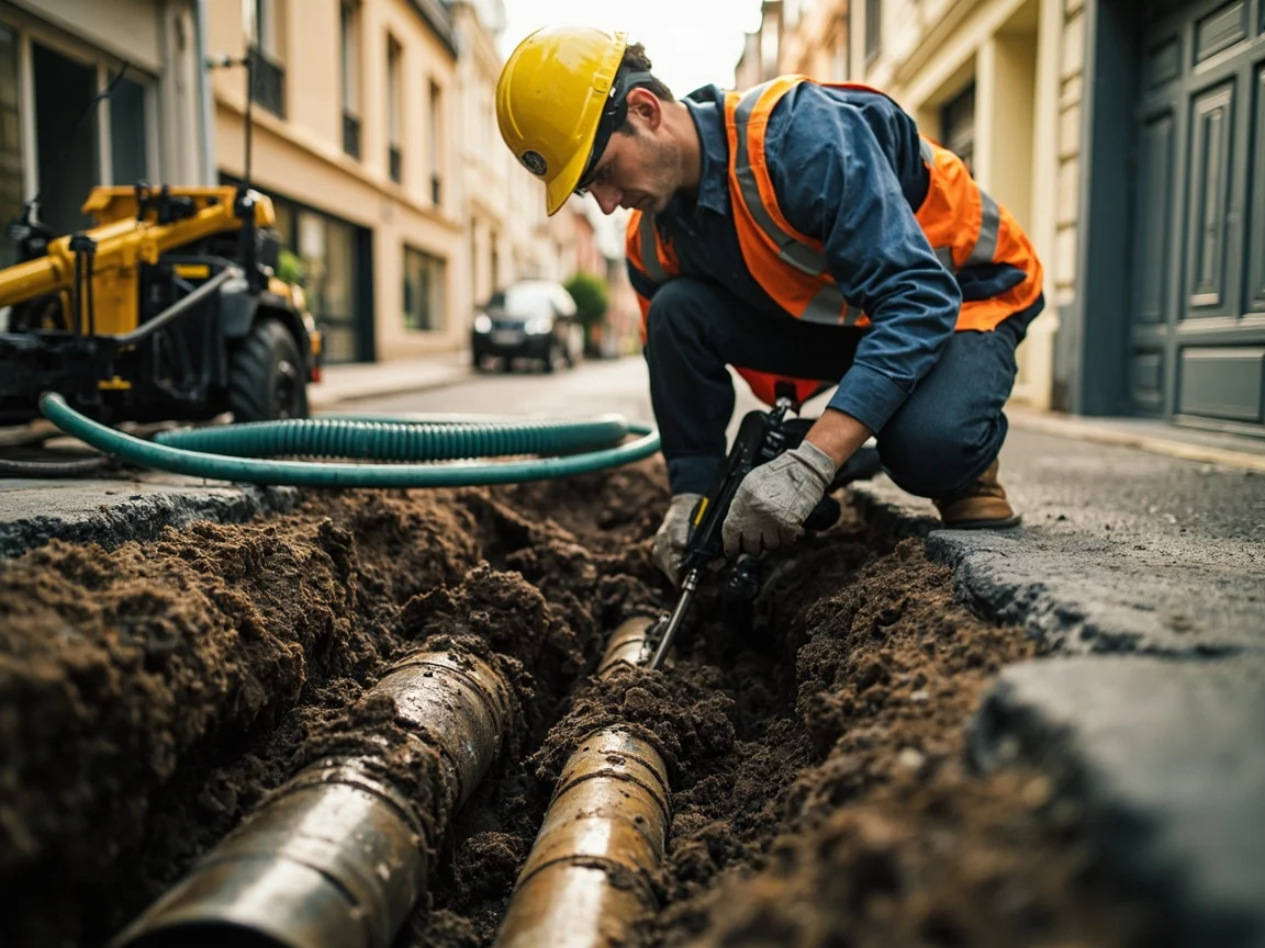 R&eacute;paration de canalisation &middot; image &agrave; la une