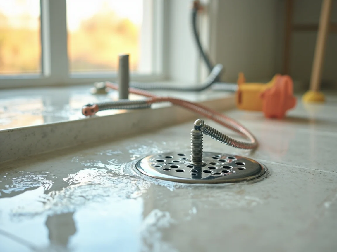 D&eacute;bouchage Douche &middot; image &agrave; la une