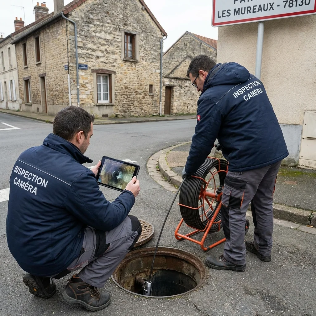 Inspection Cam&eacute;ra canalisation &middot; image &agrave; la une