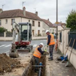 Raccordement Tout-&agrave;-l'&eacute;gout &mdash; Raccordement Tout-&agrave;-l'&eacute;gout aux Mureaux (78130) &middot; image &agrave; la une