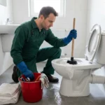 WC Bouch&eacute; qui d&eacute;borde &mdash; WC Bouch&eacute; qui d&eacute;borde aux Mureaux (78130) &middot; image &agrave; la une