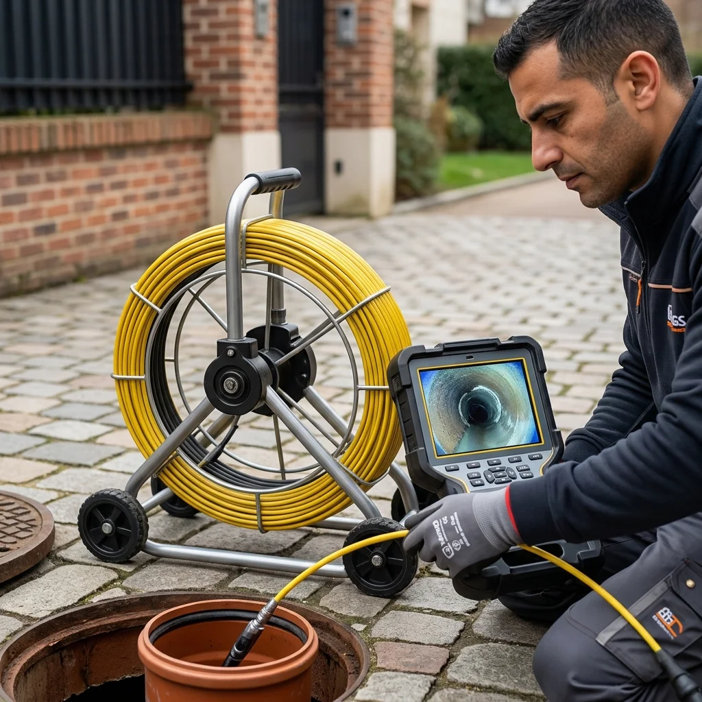Inspection Cam&eacute;ra canalisation &middot; image &agrave; la une