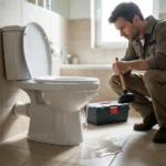 WC Bouch&eacute; qui d&eacute;borde &mdash; WC Bouch&eacute; qui d&eacute;borde au Chesnay-Rocquencourt (78150) &middot; image &agrave; la une