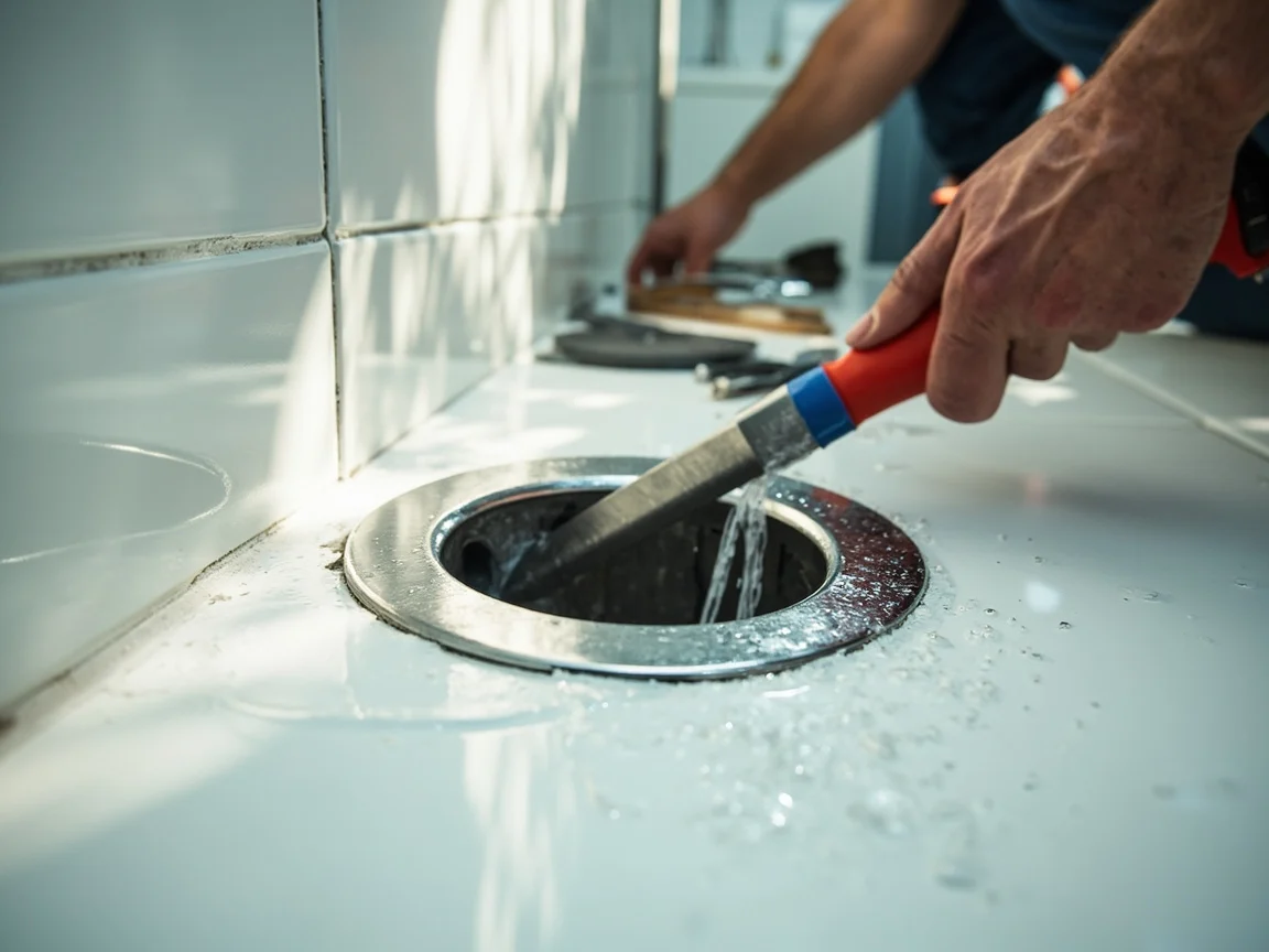 D&eacute;bouchage Douche &middot; image &agrave; la une