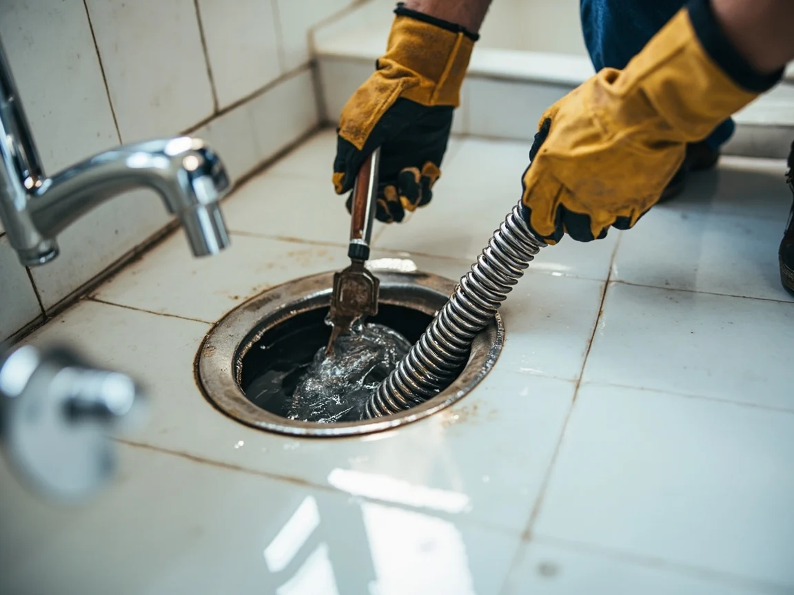 D&eacute;bouchage Douche &middot; image &agrave; la une