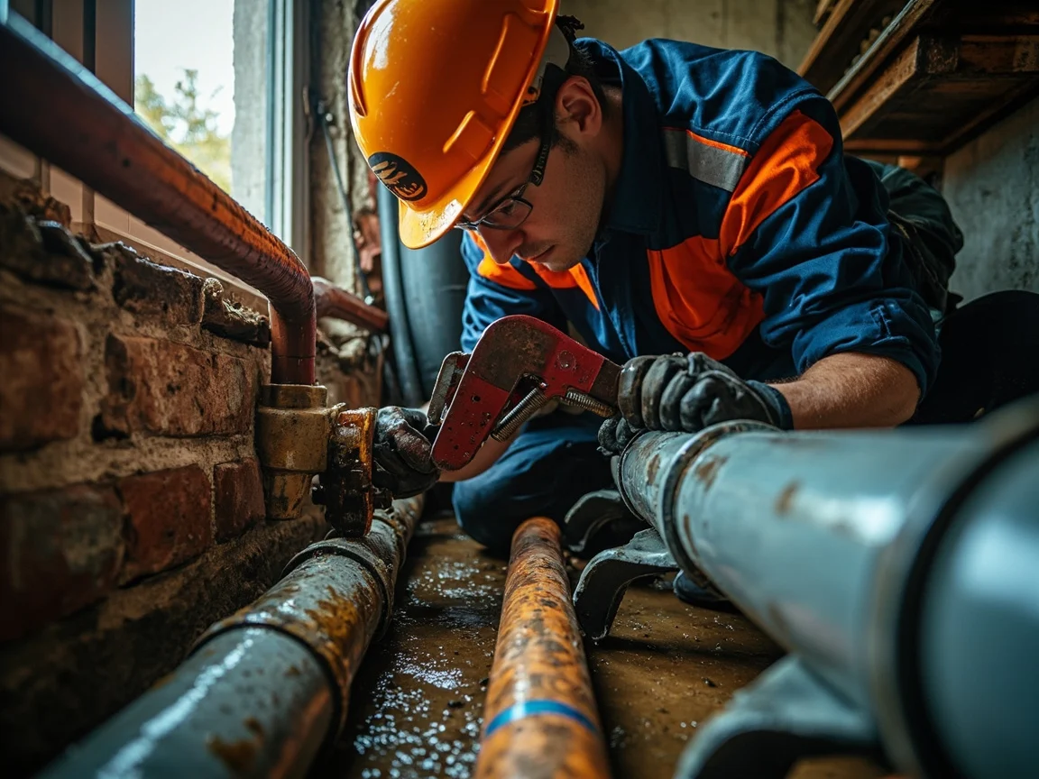 R&eacute;paration de canalisation &middot; image &agrave; la une