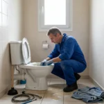 WC Bouch&eacute; qui d&eacute;borde &mdash; WC Bouch&eacute; qui d&eacute;borde &agrave; Trappes (78190) &middot; image &agrave; la une