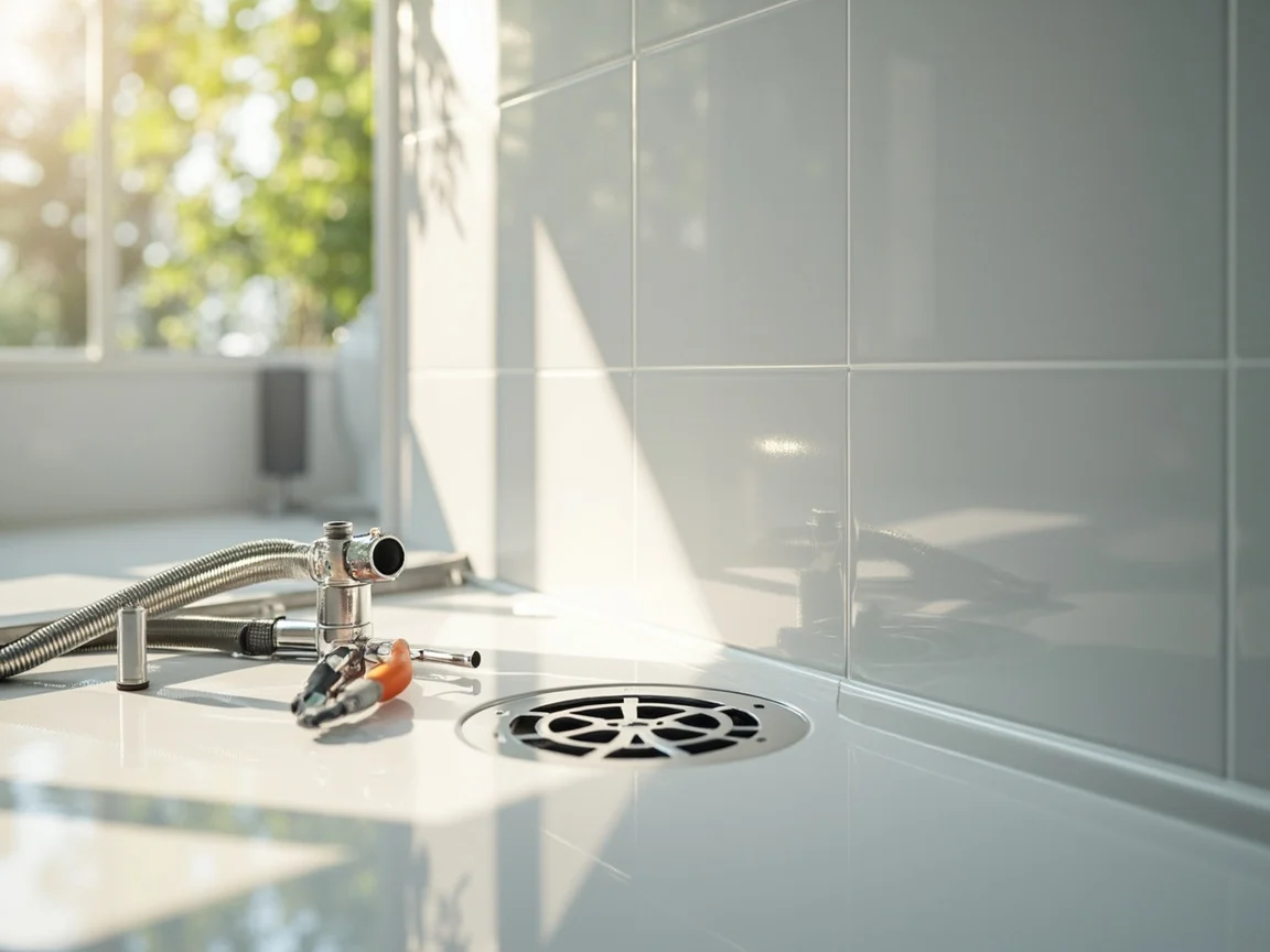 D&eacute;bouchage Douche &middot; image &agrave; la une