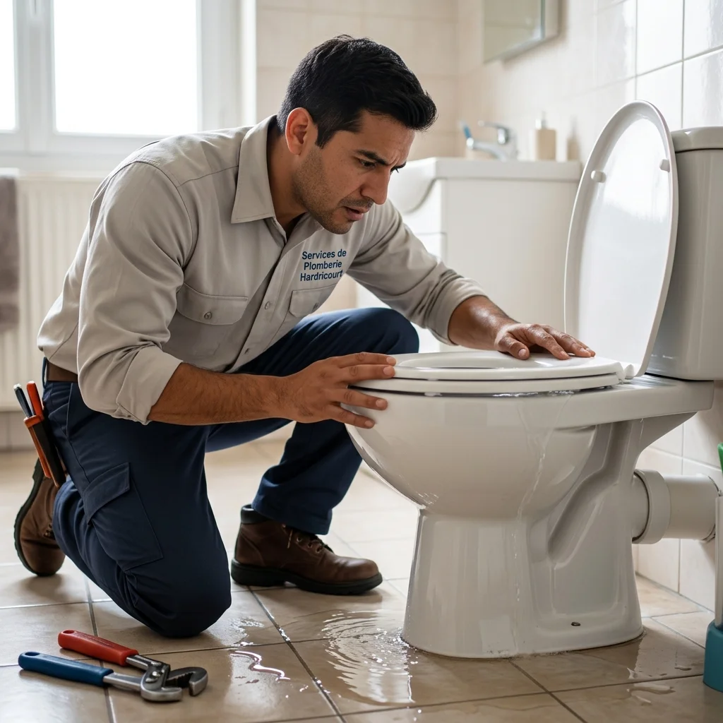 WC Bouch&eacute; qui d&eacute;borde &middot; image &agrave; la une