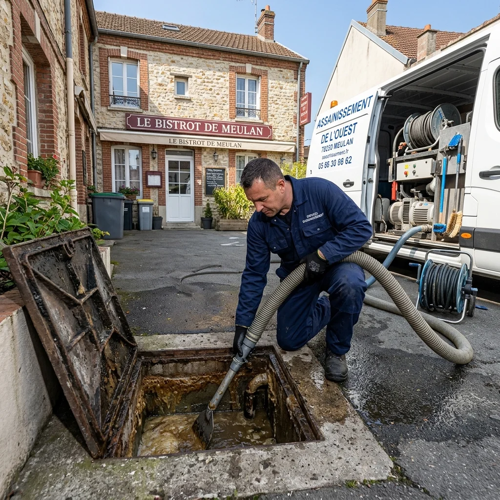 Nettoyage Bac &agrave; graisse &middot; image &agrave; la une