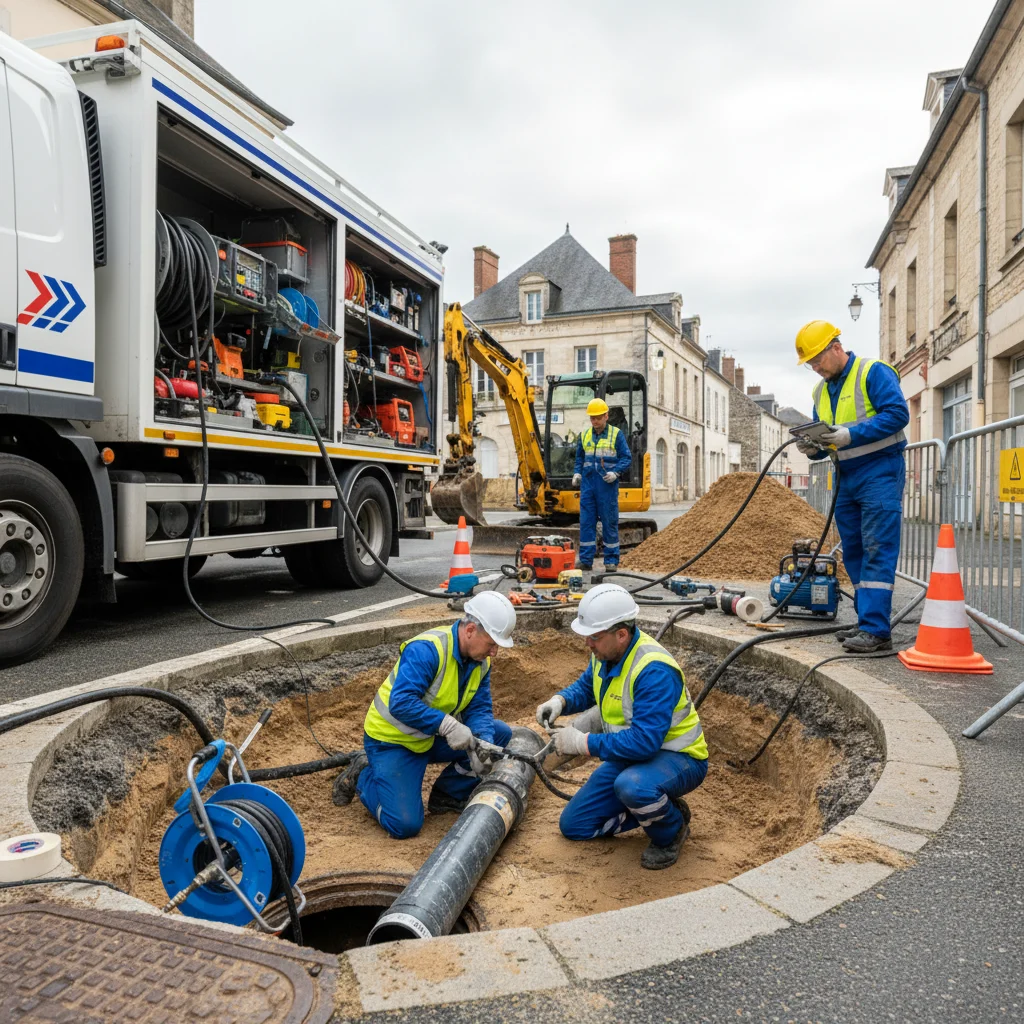 R&eacute;paration de canalisation &middot; image &agrave; la une