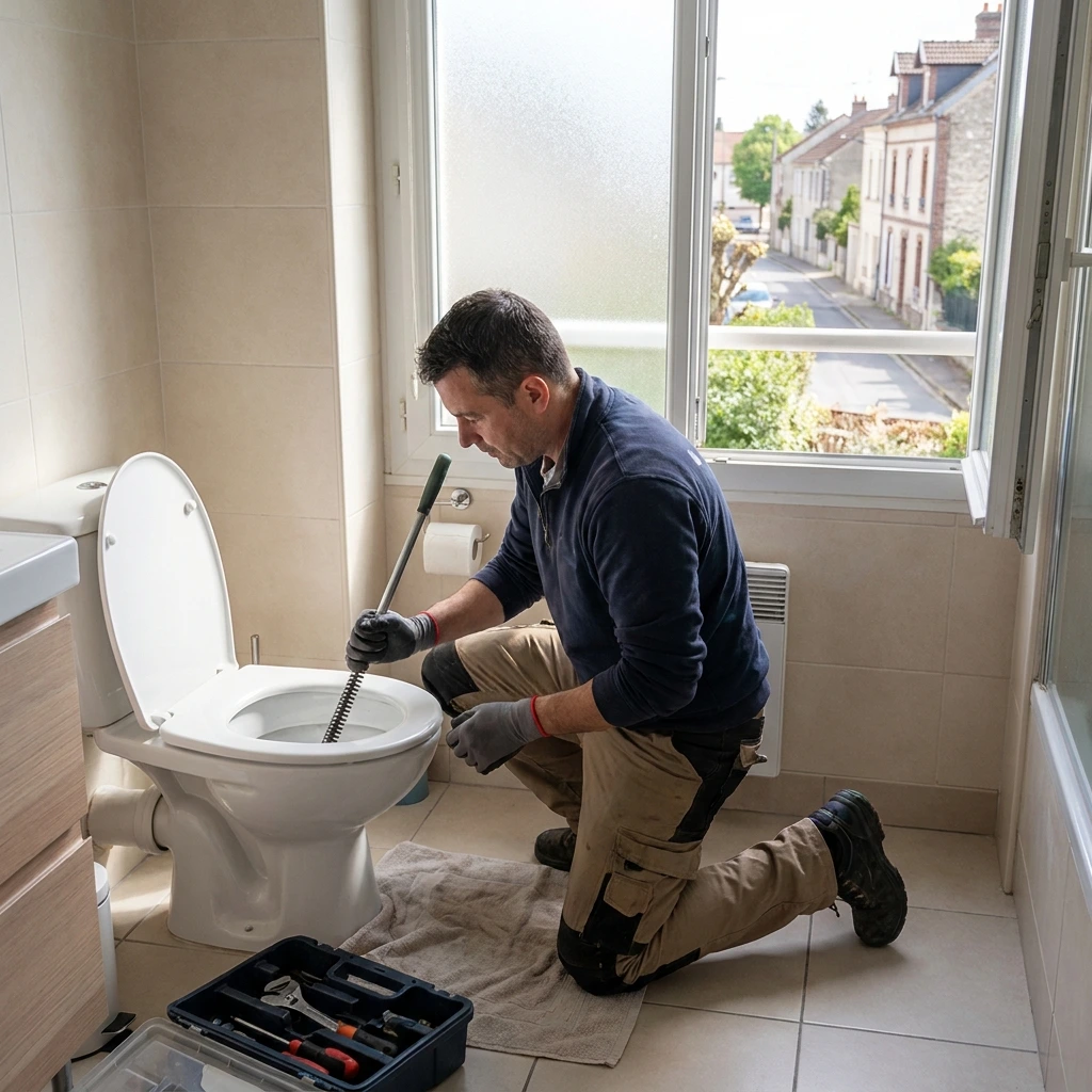 D&eacute;bouchage WC &middot; image &agrave; la une