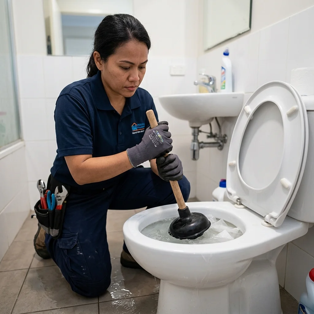 WC Bouch&eacute; qui d&eacute;borde &middot; image &agrave; la une
