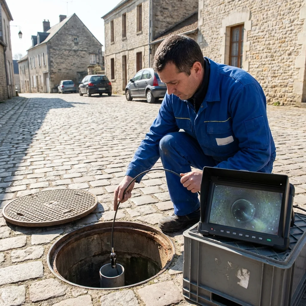 Inspection Cam&eacute;ra canalisation &middot; image &agrave; la une