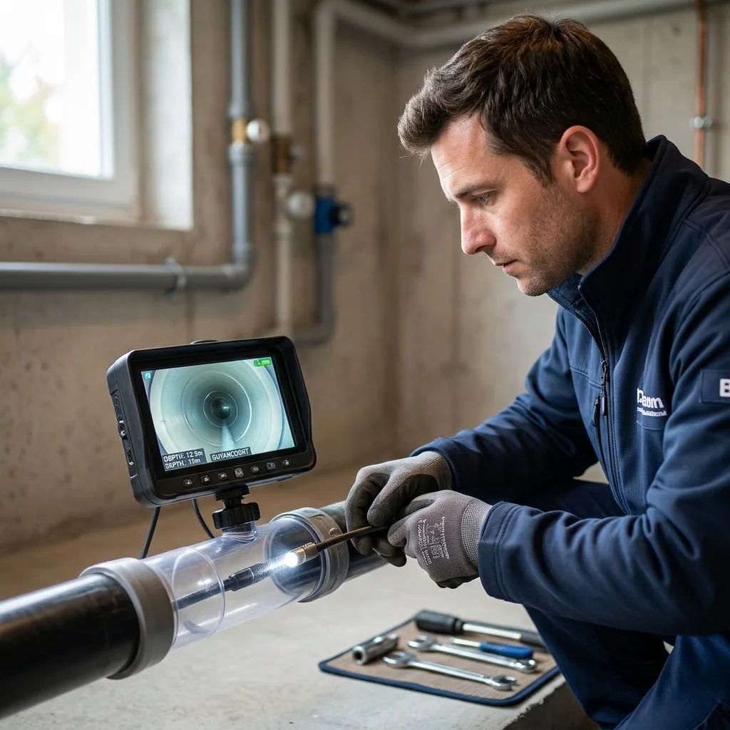 Inspection Cam&eacute;ra canalisation &middot; image &agrave; la une