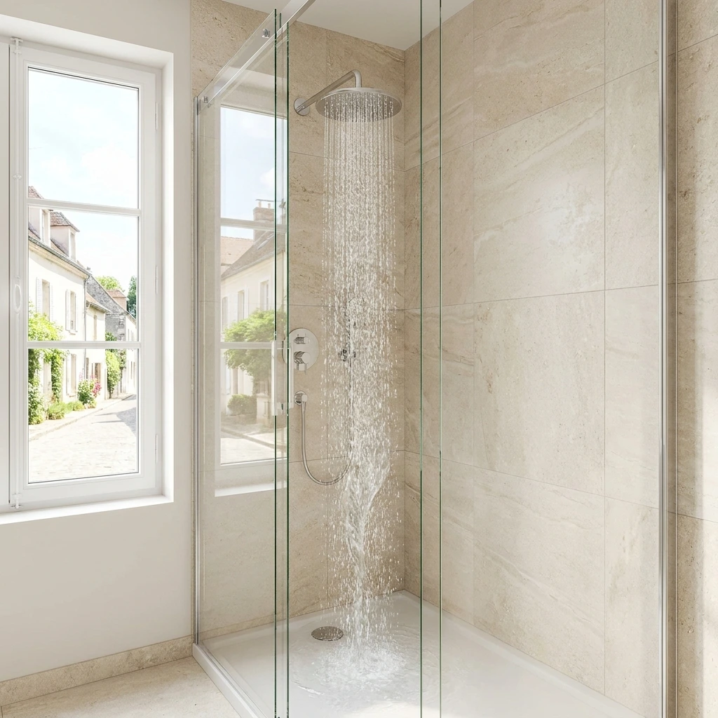 D&eacute;bouchage Douche &middot; image &agrave; la une