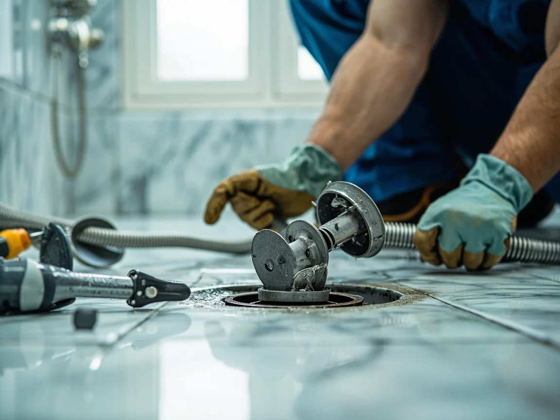 D&eacute;bouchage Douche &middot; image &agrave; la une