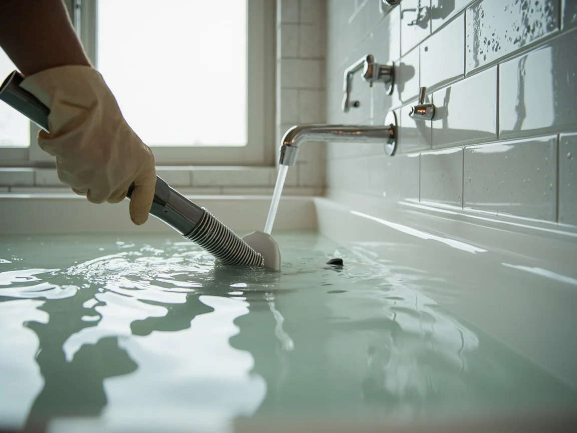 D&eacute;bouchage Douche &middot; image &agrave; la une