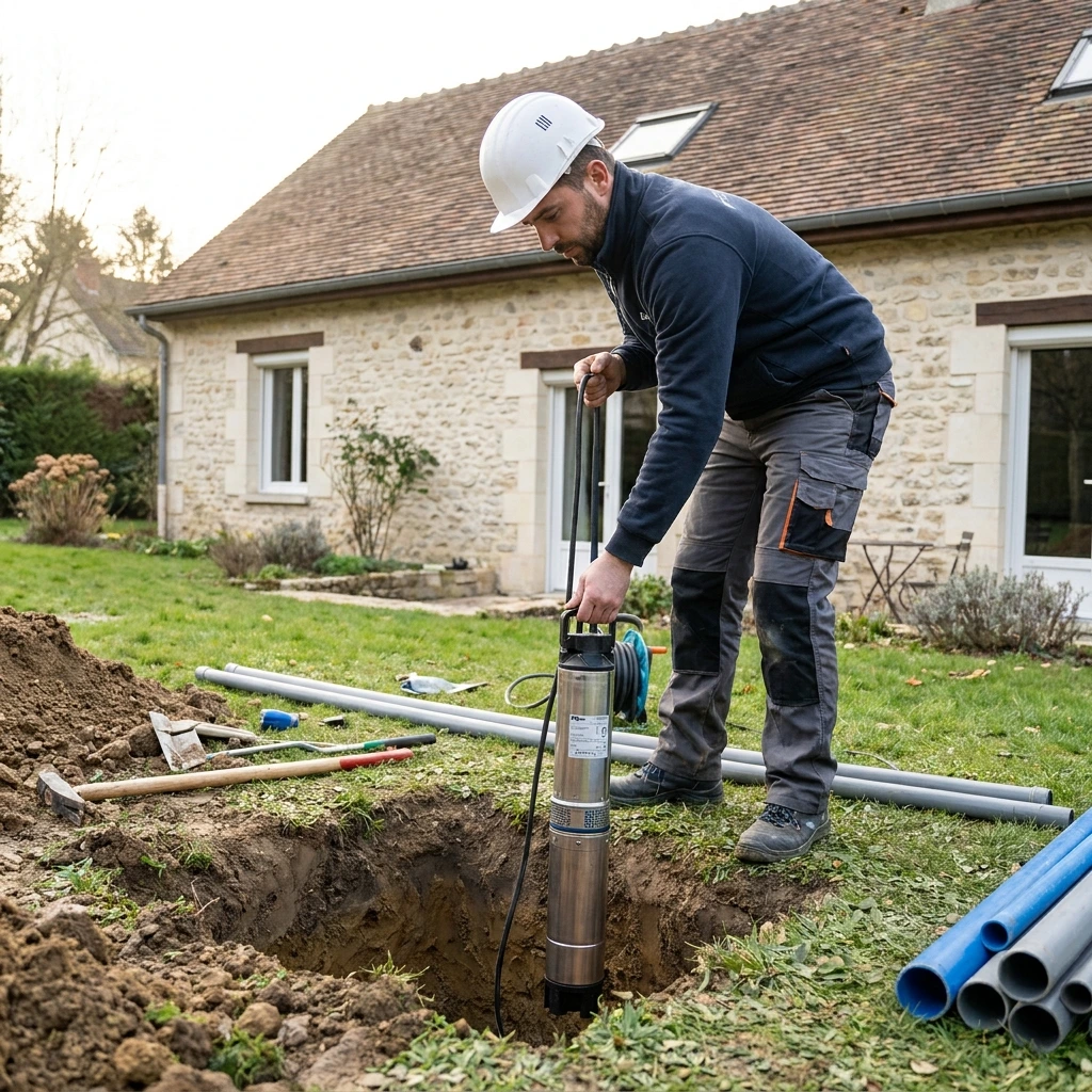 Installation Pompe de Relevage &middot; image &agrave; la une