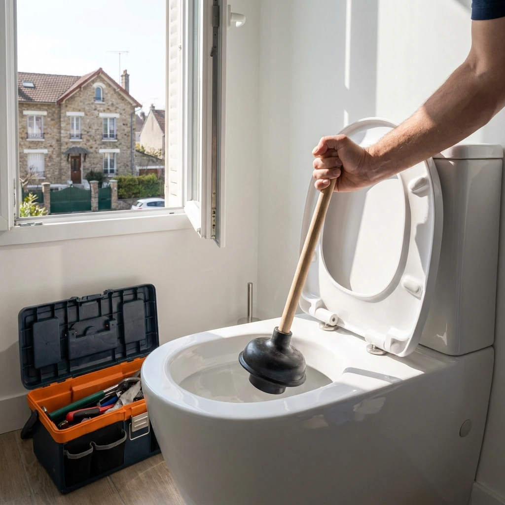 D&eacute;bouchage WC &middot; image &agrave; la une