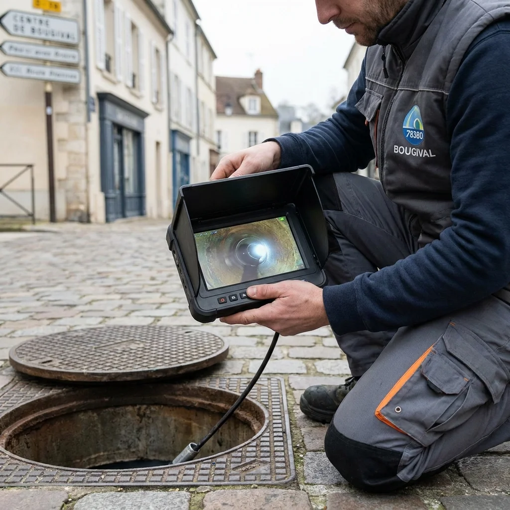 Inspection Cam&eacute;ra canalisation &middot; image &agrave; la une