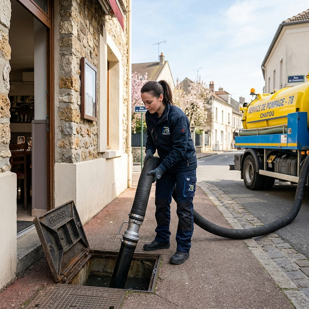 Pompage Bac &agrave; Graisse &middot; image &agrave; la une