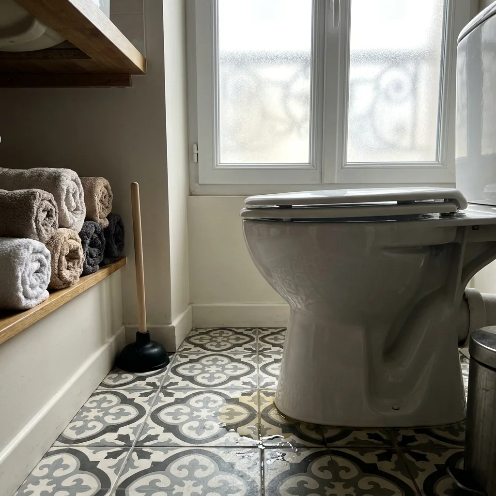 WC Bouch&eacute; qui d&eacute;borde &middot; image &agrave; la une