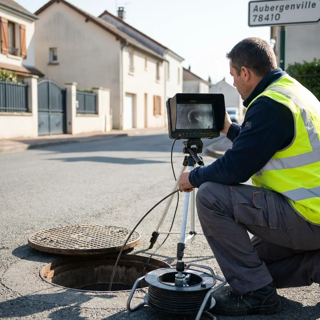 Inspection Cam&eacute;ra canalisation &middot; image &agrave; la une