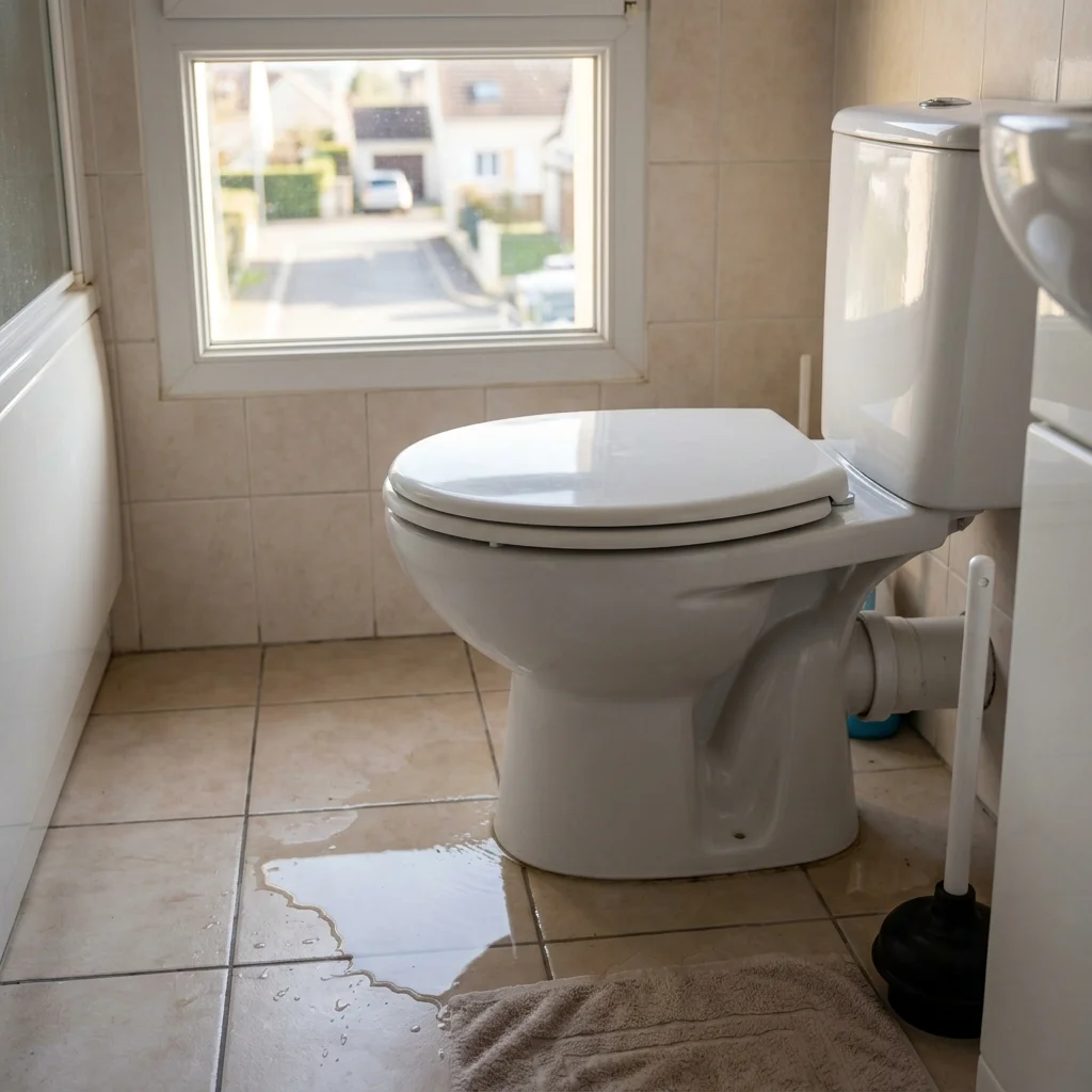 WC Bouch&eacute; qui d&eacute;borde &middot; image &agrave; la une