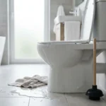 WC Bouch&eacute; qui d&eacute;borde &mdash; WC Bouch&eacute; qui d&eacute;borde &agrave; Bouafle (78410) &middot; image &agrave; la une