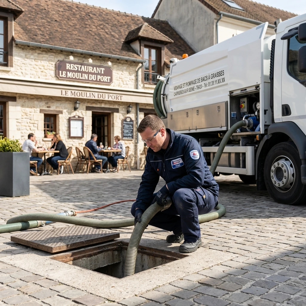 Pompage Bac &agrave; Graisse &middot; image &agrave; la une