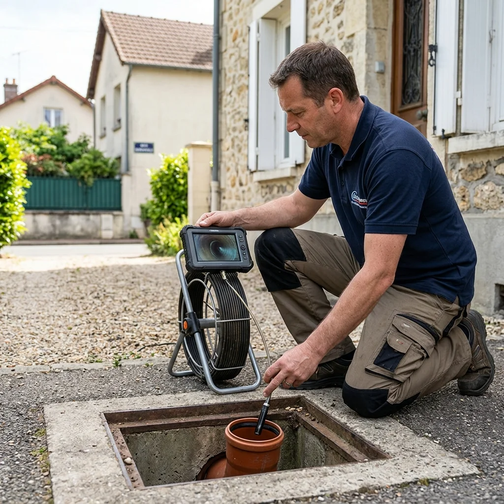 Inspection Cam&eacute;ra canalisation &middot; image &agrave; la une