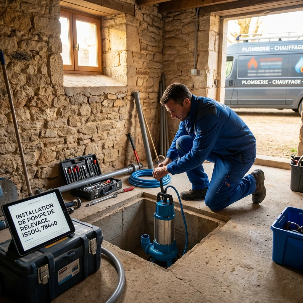 Installation Pompe de Relevage &middot; image &agrave; la une